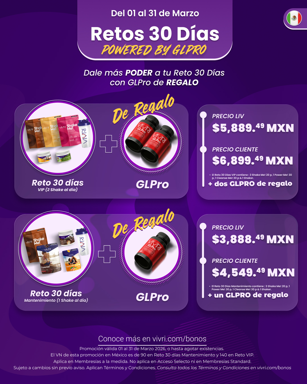 RETO 30 DIAS BY GLPRO