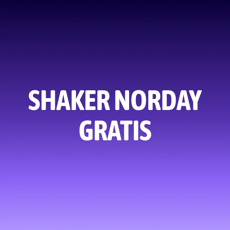 Norday Shaker Gratis