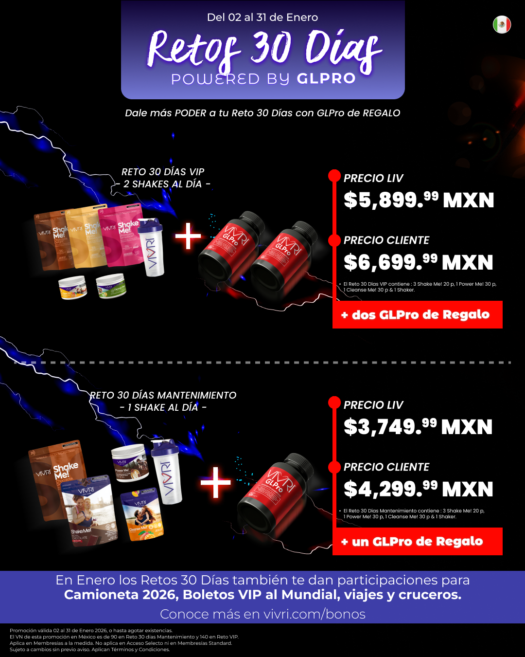 RETOS 30 DIAS BY GLPRO