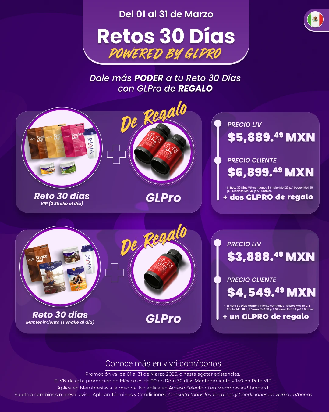 RETO 30 DIAS BY GLPRO