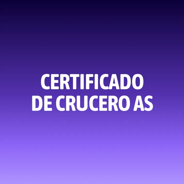 Certificado De Crucero As