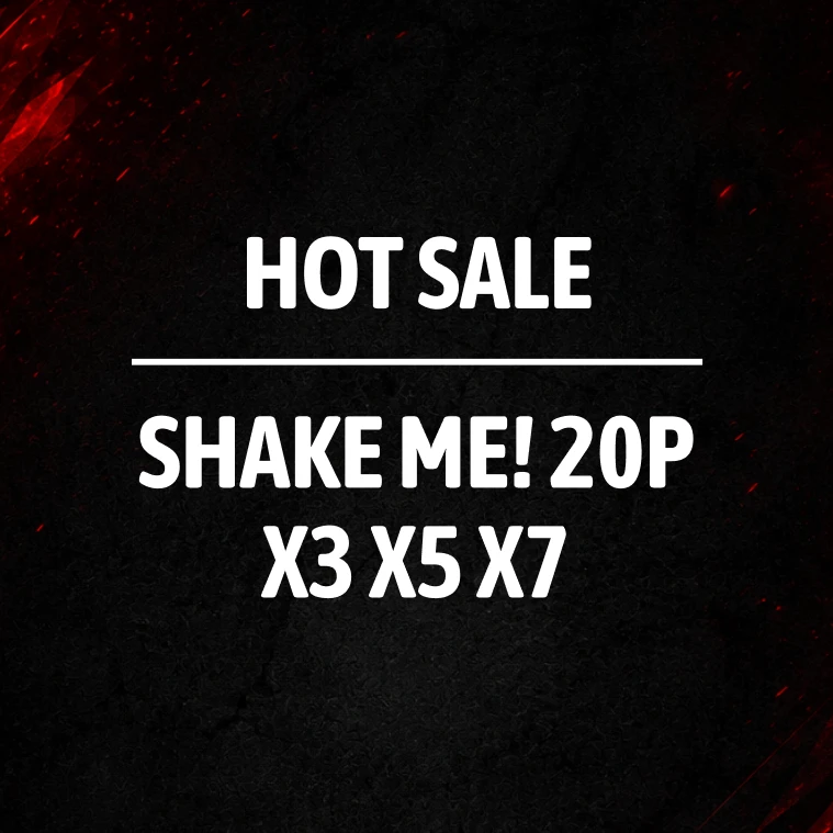 Hot Sale Shake Me! 20P X3 X5 X7