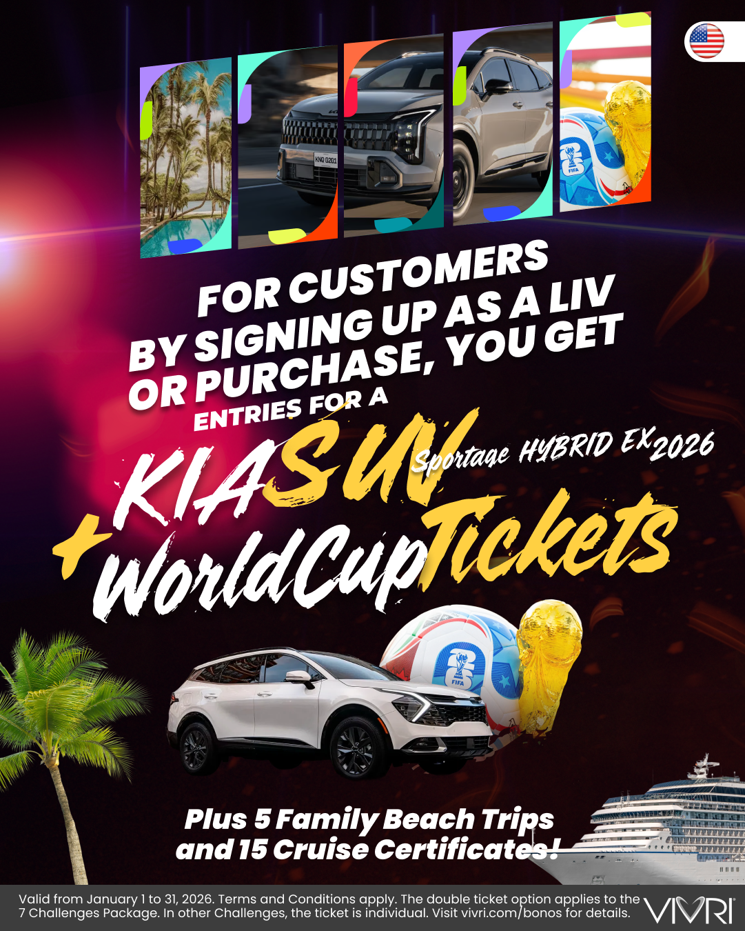 WIN BY SIGNING UP AS A LIV