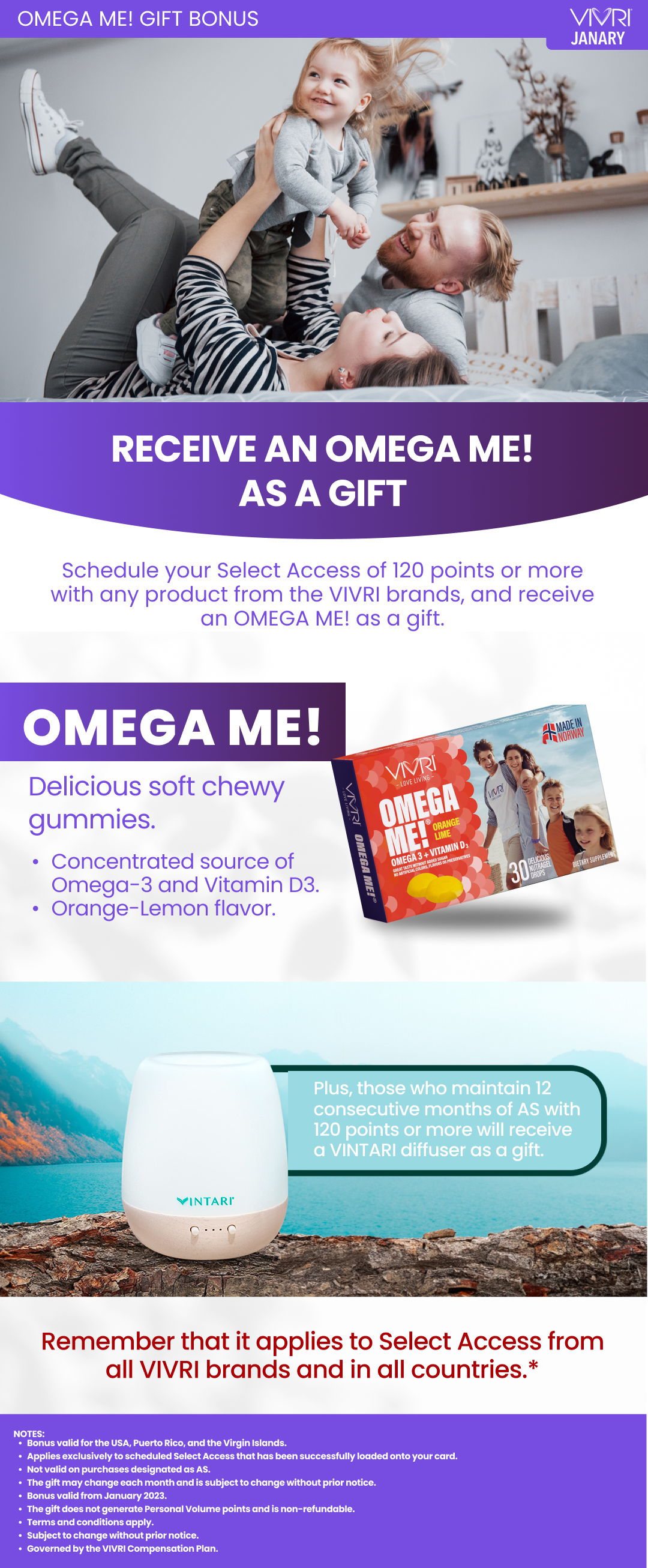 OMEGA ME! GIFT BONUS