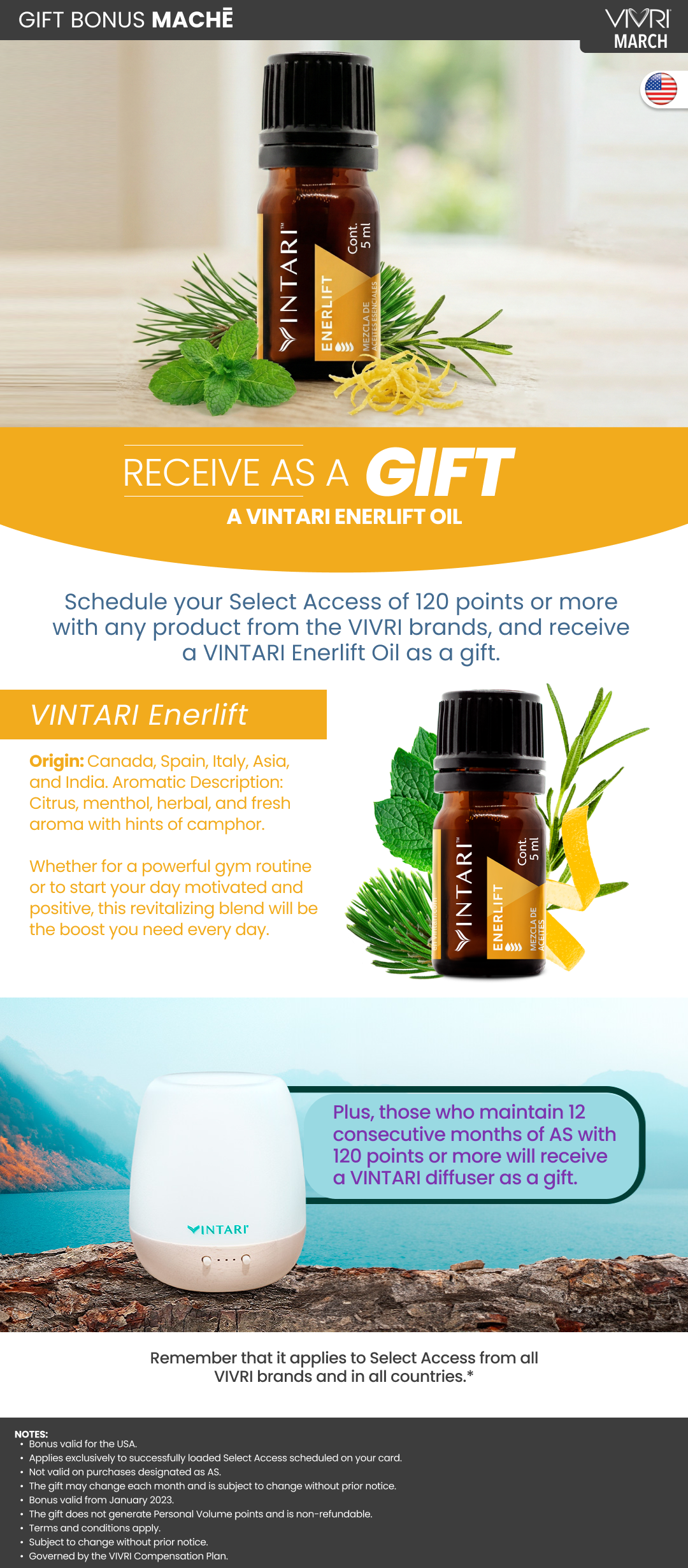 VINTARI GIFT BONUS